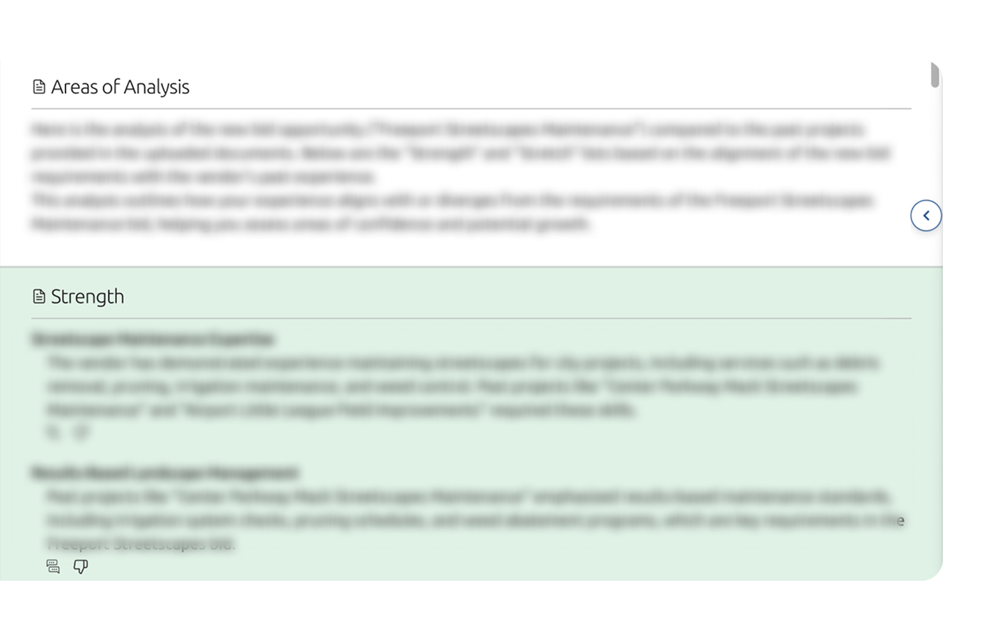Intelligent Bid Assessment