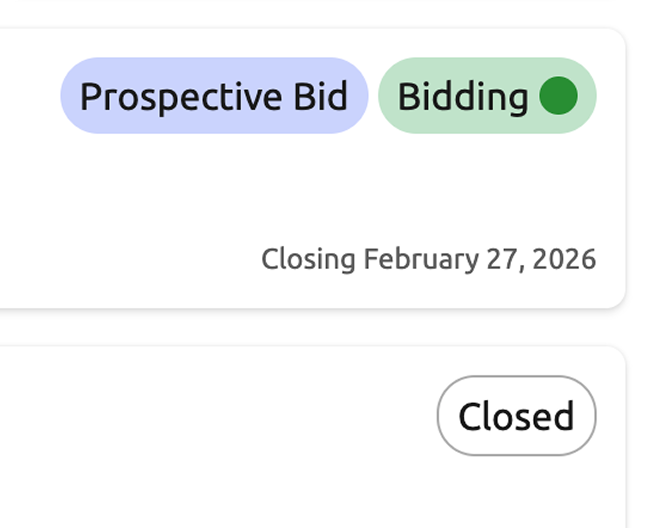 Color-Coded Bid Responses