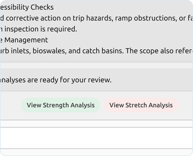 Strength vs. Stretch